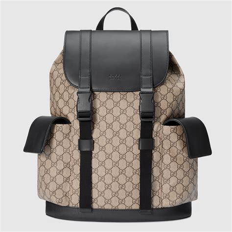 gucci gg 1755|Gucci emblem backpack.